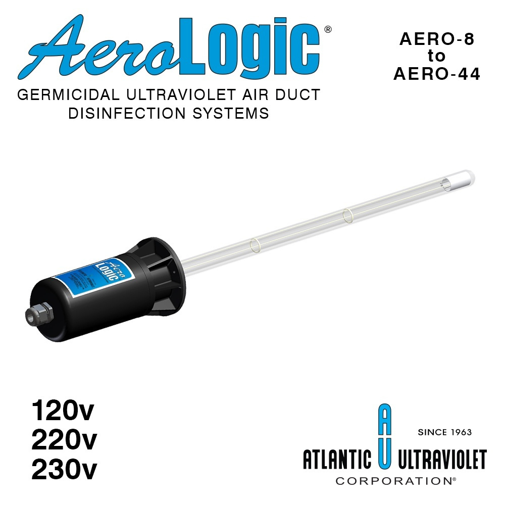 AeroLogic®  UV Air Duct Disinfection Models - One Lamp AERO